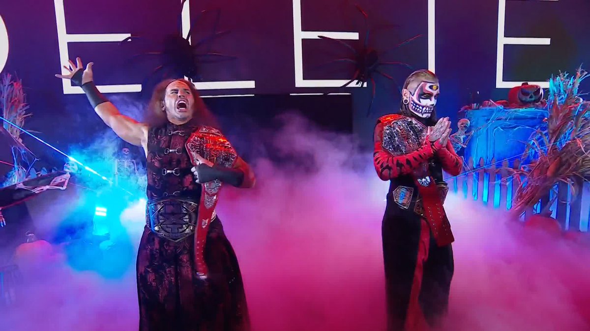 They're here. 🔥 The Broken Hardys have arrived to Halloween Havoc!