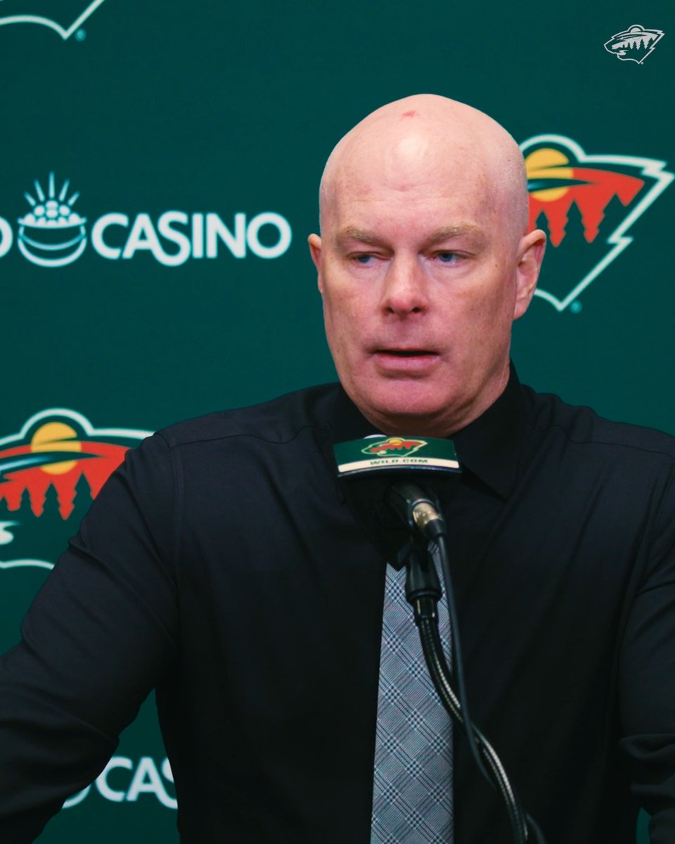 "You have to focus on solutions" 🗣️ Coach Hynes on focusing on what it takes to win #mnwild