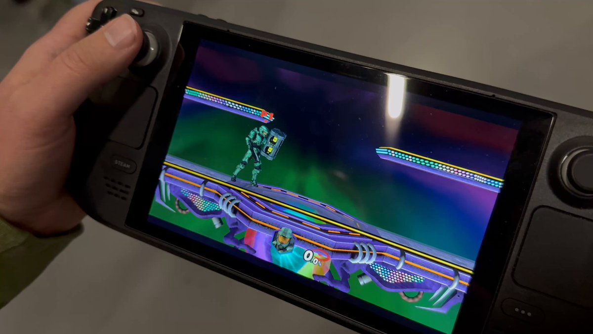 These fans have created a Super Smash Melee mod with Master Chief as a playable character… this is insane. Credit - Ric B. (MonteRicard)