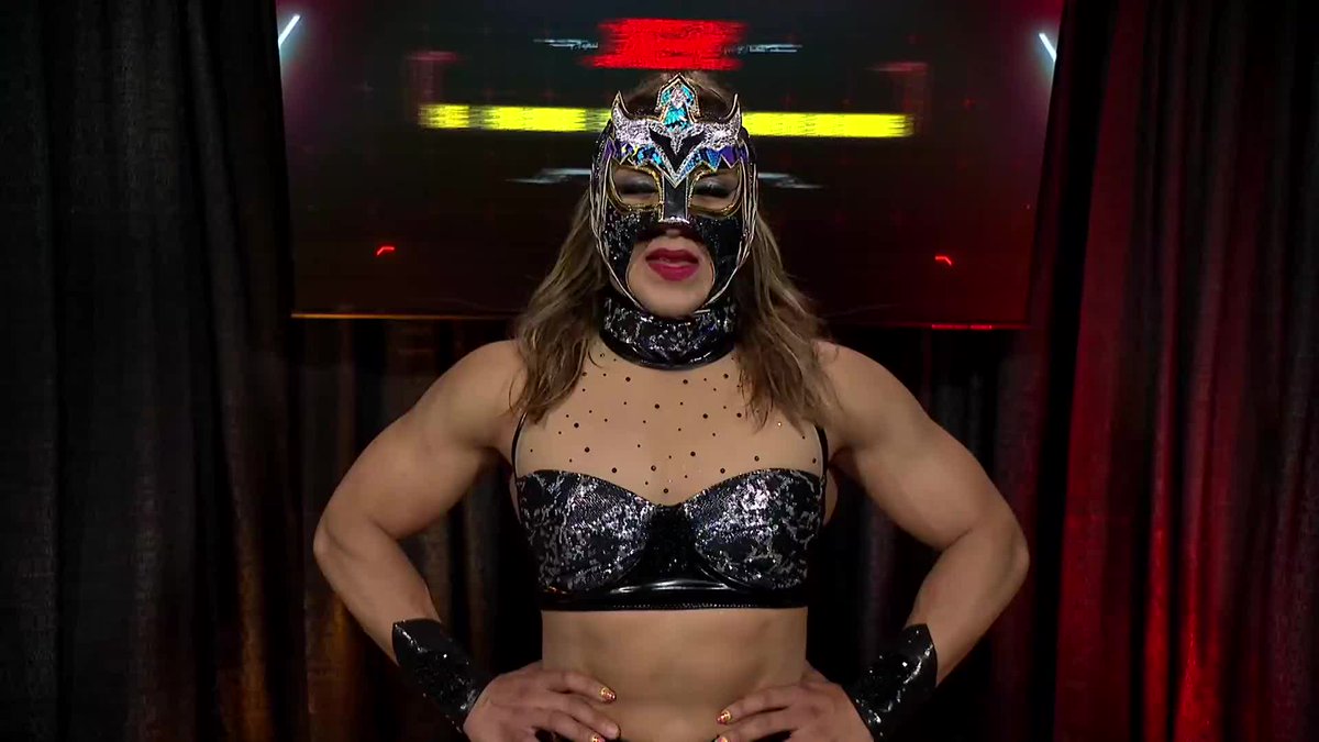 After securing the victory earlier tonight, Olympia issues a challenge to the current Lucha Libre CMLL World Women’s Champion Último Moné! Watch #AEWCollision on TNT & HBO Max