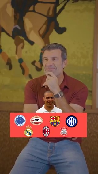 Muito bom Luís Figo no desafio das carreiras.