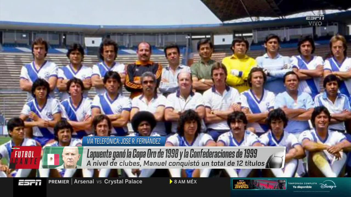 "Un sabio del futbol... un hombre adelantado a su época" "Descanse en paz, un querido amigo" Los recuerdos de José Ramón Fernández con Manuel Lapuente