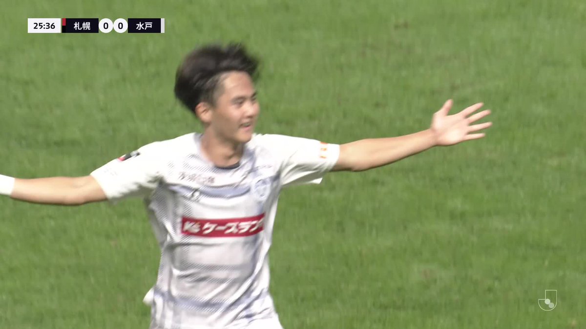 個人技で魅せた斎藤俊輔の強烈ゴラッソ🔥 🎦 ゴール動画 🏆 明治安田Ｊ２リーグ 第34節 🆚 札幌vs水戸 🔢 0-1 ⌚️ 26分 ⚽️ 齋藤 俊輔（水戸） #Ｊリーグ