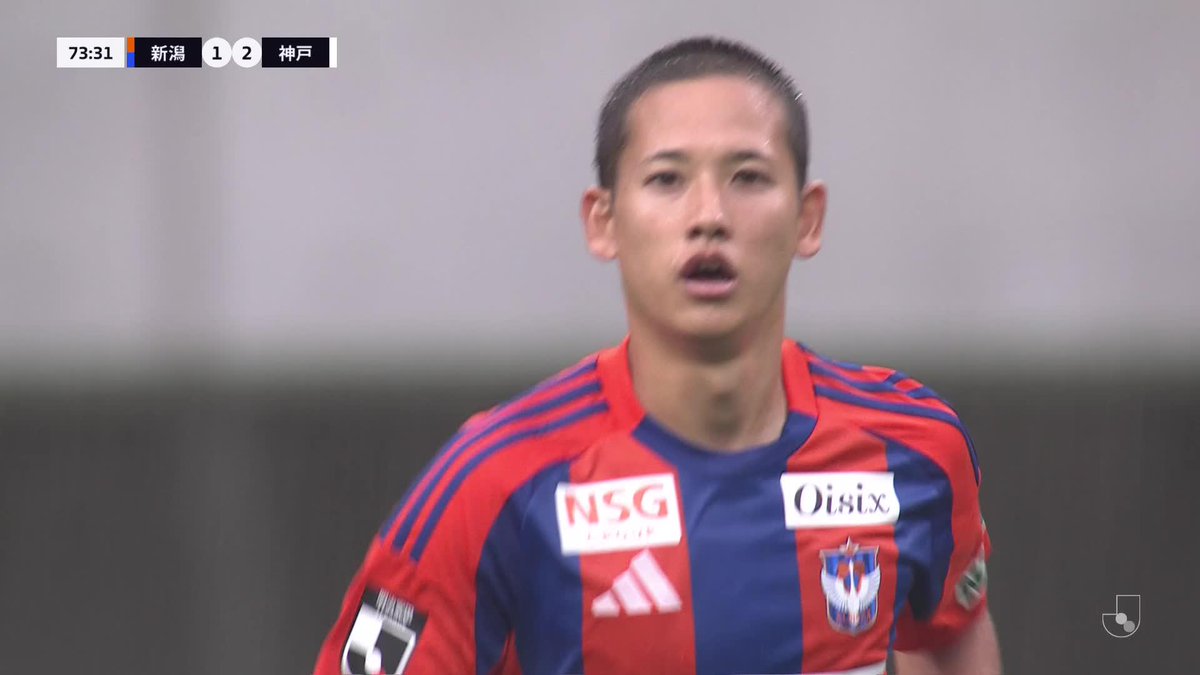 テンポ良い攻撃から、島村拓弥の強烈シュート⚡️ 🎦 ゴール動画 🏆 明治安田Ｊ１リーグ 第35節 🆚 新潟vs神戸 🔢 1-2 ⌚️ 74分 ⚽️ 島村 拓弥（新潟） #Ｊリーグ