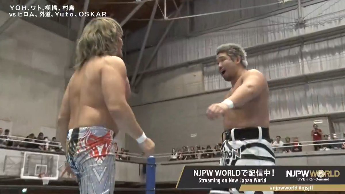 🪽SUPER Jr. TAG LEAGUE 2025🪽魚沼大会‼️ 棚橋とYuto-Iceがついに帰国後初遭遇‼️ 🆚 新日本本隊🦁 × BULLET CLUB WAR DOGS💀+無所属 #njpwworld で配信中📡 視聴&登録⏩「NJPW WORLD」で検索 #NJPW #njsjtl