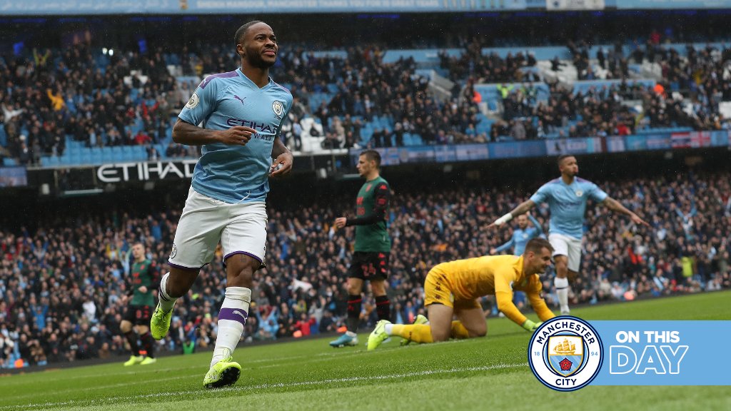 #OnThisDay: #ManCity 3-0 Aston Villa [2019] ⚽️ [46'] Raheem Raheem Sterling ⚽️ [65'] David David Silva ⚽️ [70'] Ilkay Gündogan