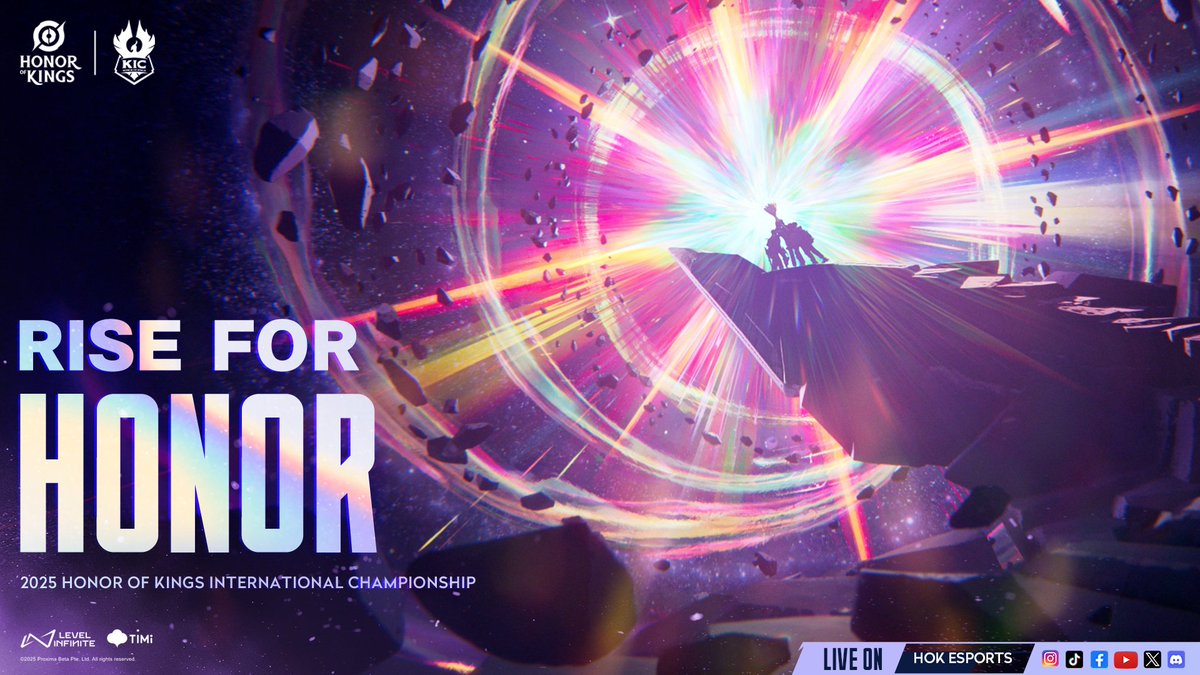 RISE FOR HONOR | KIC2025 Cinematic Video 🔥 Together, we ignite the comeback against all odds. 👑 The world's 16 top teams are about to be fully assembled. 📅 On November 14th, the group stage ignites! #shinehok #2025HOK #HonorOfKings #HOKEsports #KIC2025