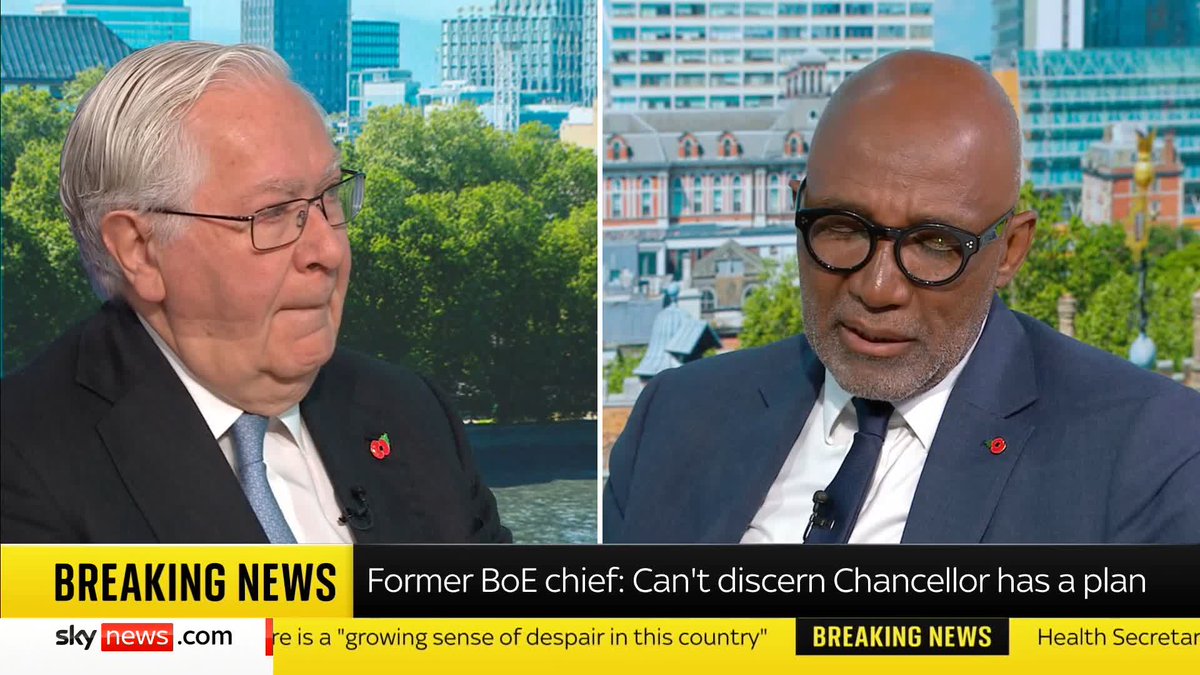 'Has the Office for Budget Responsibility (OBR) become too much of a straitjacket on the Chancellor?' Trevor Phillips asks the former Bank of England governor Lord Mervyn King. 'It's not the OBR...It's politicians response to it,' he says.