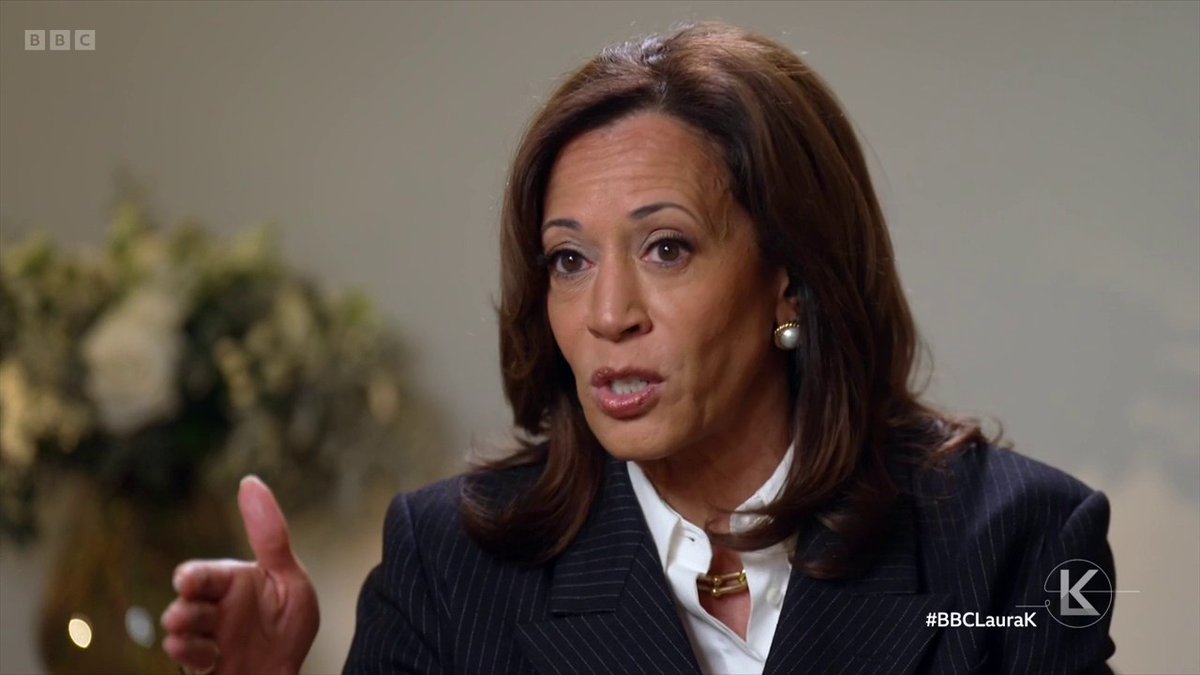 "I do reflect on whether I should have had a conversation with him, urging him not to run" Former US VP Kamala Harris says she had concerns about Joe Biden’s ability to campaign for re-election but not about “his capacity to be president” #BBCLauraK