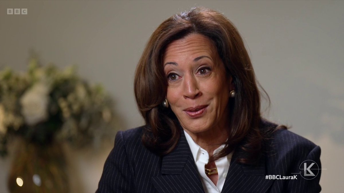 “I am not done” Former US vice president Kamala Harris tells #BBCLauraK that the first female president could still “possibly” be her but said she had not decided whether to run again for president in 2028 #BBCLauraK