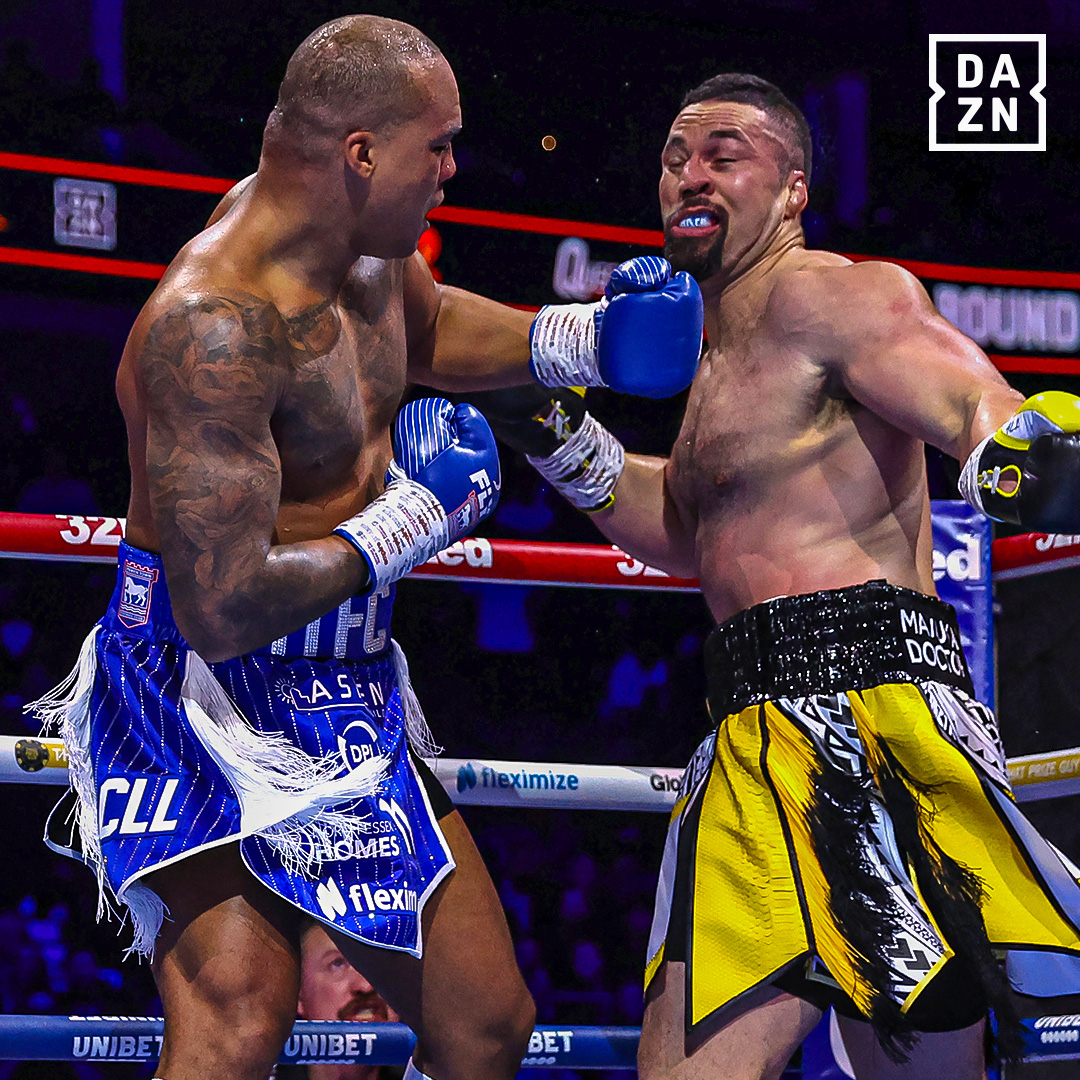 Fabio Wardley and Joseph Parker take a bow. This fight was special 👏 #ParkerWardley