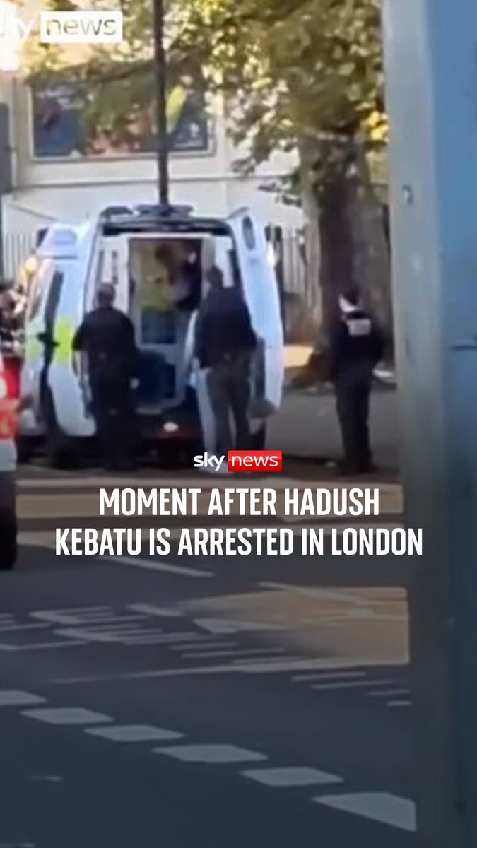Police have said they have found and arrested Hadush Kebatu, after he was mistakenly freed from prison on Friday. Video obtained by Sky News shows the moments after his arrest, as police loaded the convicted sex offender into a van. ➡️