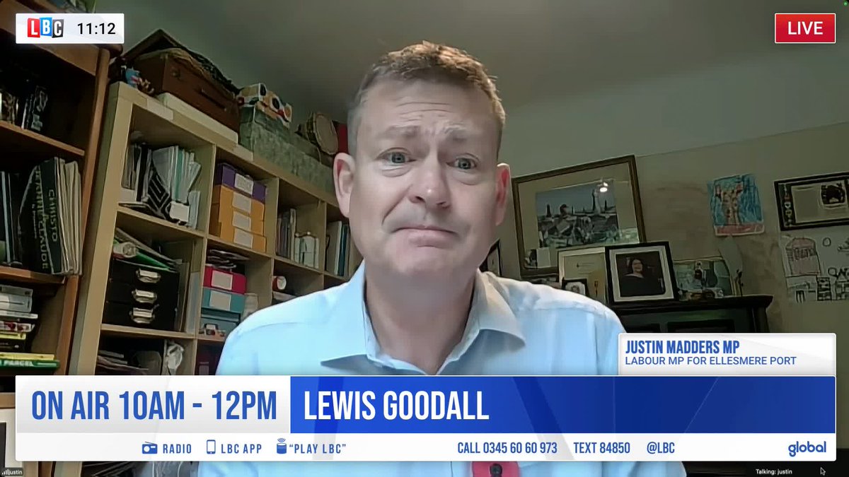 ‘I feel for her constituents.’ Labour MP Justin Madders thinks Sarah Pochin’s remarks on black people in adverts means ‘Reform’s mask has slipped.’ Lewis Goodall
