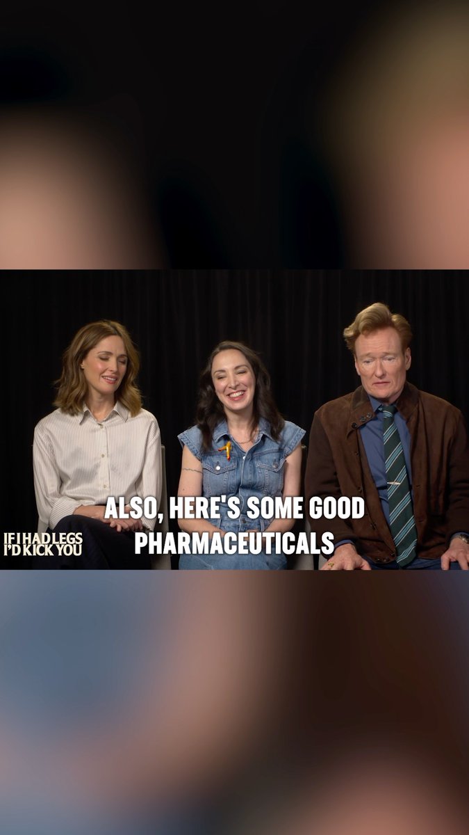 Where do we sign up for therapy sessions with Conan O'Brien? 😂