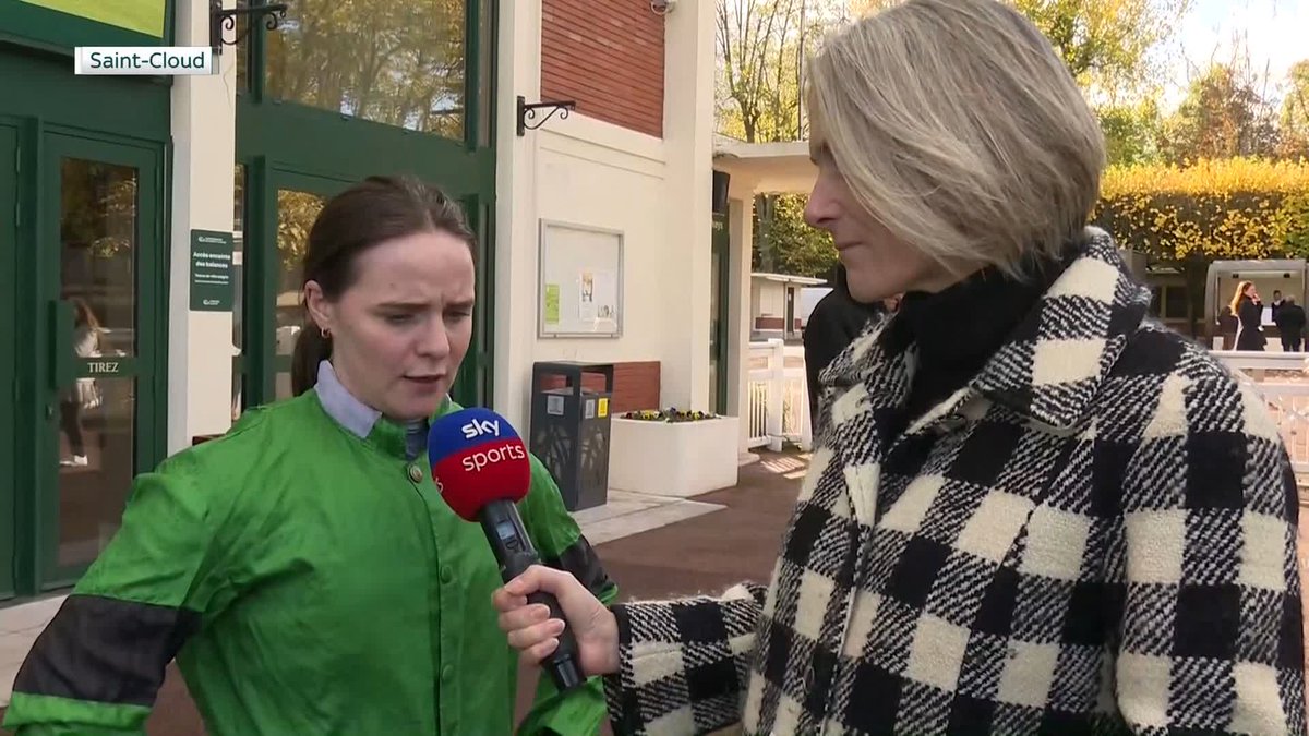 "She's been my lighthouse in a bit of a shipwreck of a year" Laura Pearson reflects on her first Group success and another taking performance from Sparks Fly at Saint-Cloud...