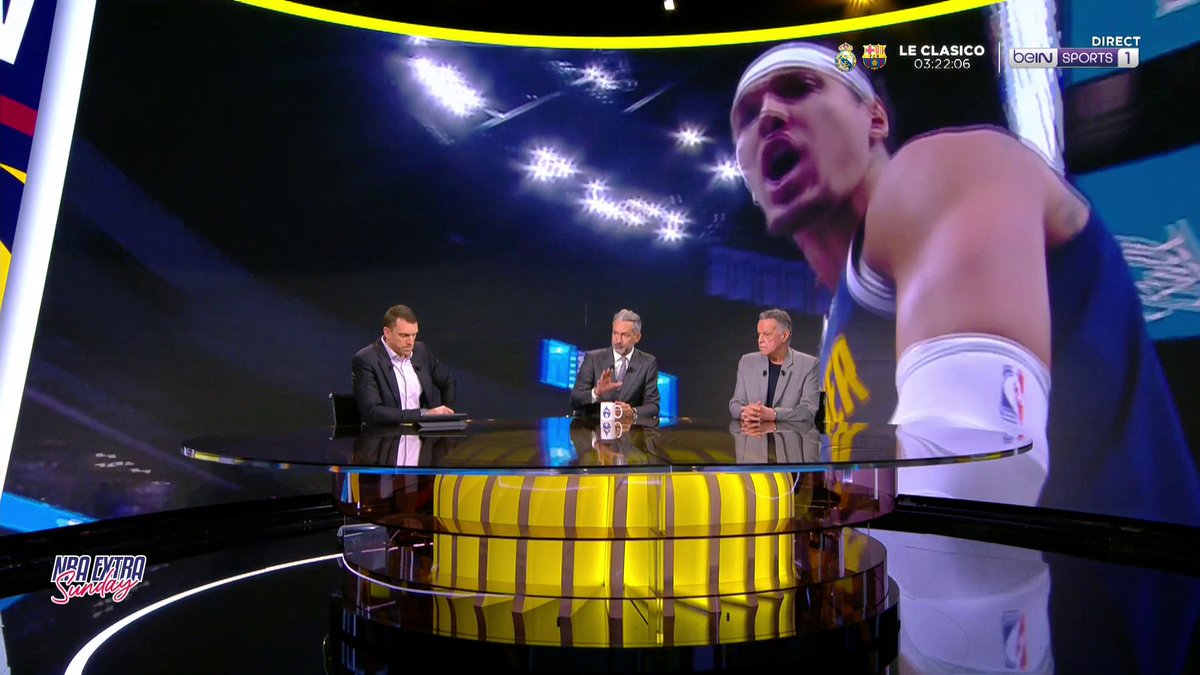 🏀 #NBAextra 🃏Jokic : 2 matchs ➡️ 2 triple-doubles ! 👉 Pourra-t-il dépasser le record de Russell Westbrook cette saison ? 🗨️ "Il est monstrueux !"