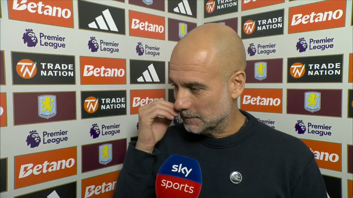 "Emery is one of my favourite managers!" Pep Guardiola envisions a tough test for Man City against Aston Villa 👀