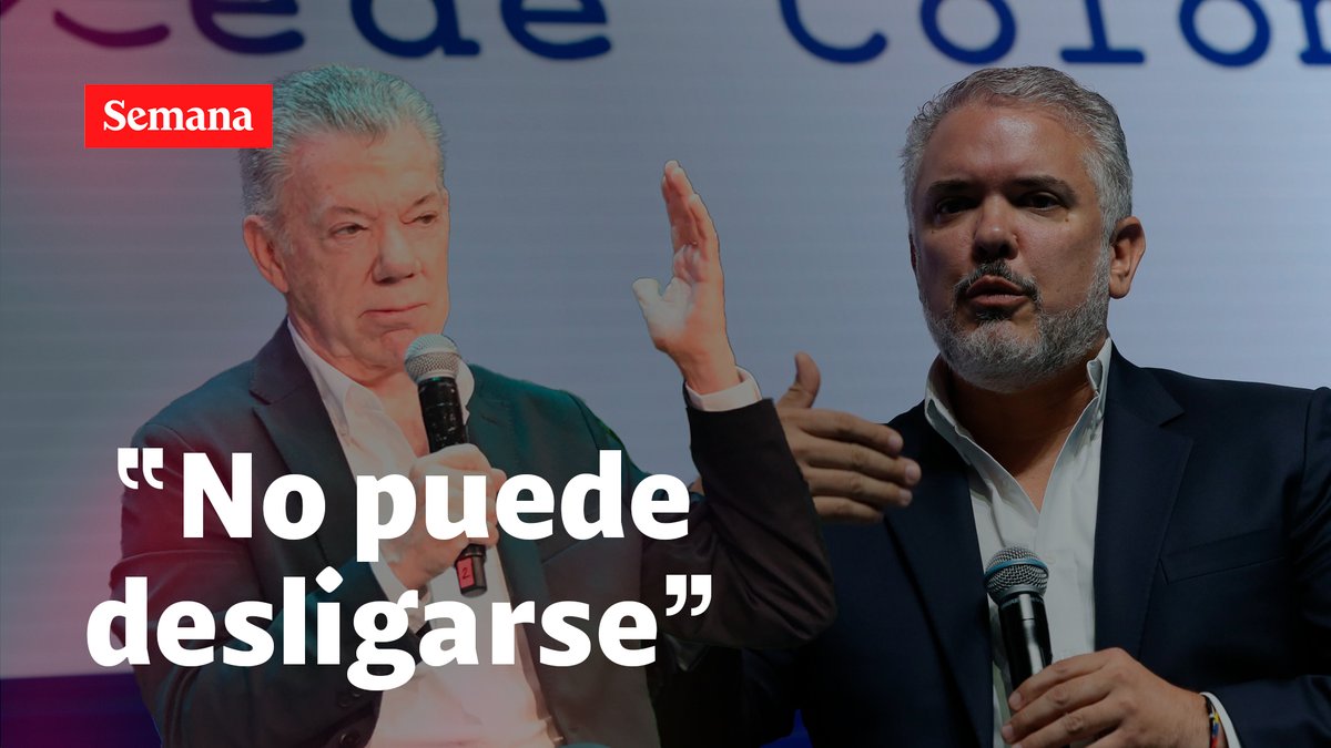 El expresidente Iván Duque cuenta las movidas políticas de Juan Manuel Santos quien aterrizó en la campaña electoral de 2026. Conozca detalles.