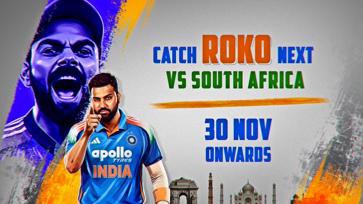 STAR SPORTS PROMO FOR VIRAT KOHLI &amp; ROHIT SHARMA FOR SOUTH AFRICA SERIES. 🐐 🔥