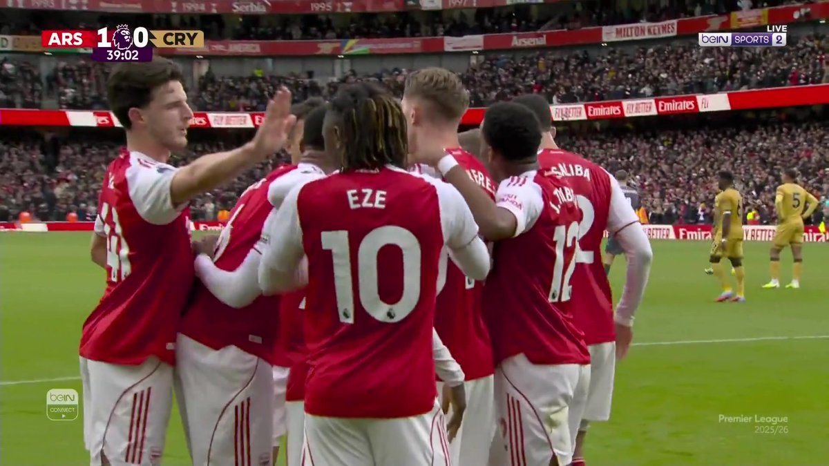 إيبيريشي إيز يفتتح التسجيل لآرسنال بتسديدة رائعة في شباك كريستال بالاس! ⚽️🔥 #الدوري_الإنجليزي_الممتاز #ارسنال_كريستال_بالاس