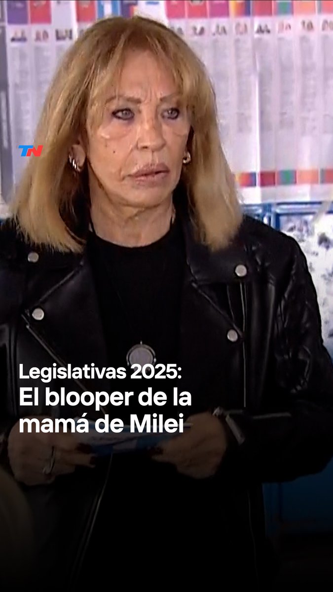 La mamá de Milei fue a votar sin el DNI y todavía nos sorprende que haya criado a dos trastornados.