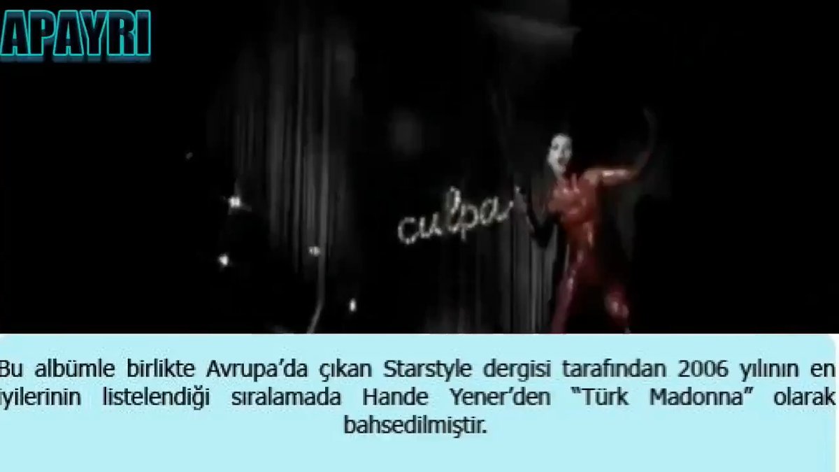 Hande Yener, Madonna’nın “Confessions on a Dance Floor” albümünden kısa bir süre sonra yayımladığı #Apayrı ile “Türkiye’nin Madonna’sı benim” dedi adeta. Hande Yener’in o vizyoner albümünün biyografisine göz atalım. Bir dönemin en radikal pop devrimi!