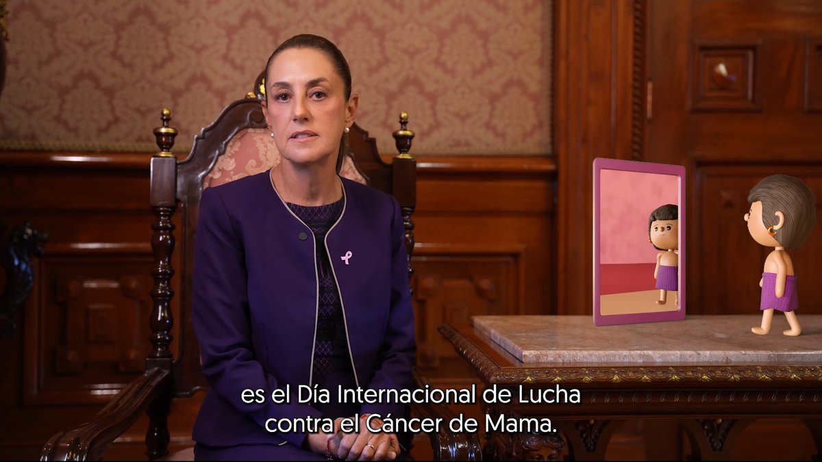 Octubre es el mes para concientizar sobre la importancia de la autoexploración y la atención temprana. Presentamos el Modelo de Atención Universal de Cáncer de Mama, que consiste en acceso gratuito a estudios, diagnóstico y tratamiento para todas las mujeres; el propósito es salvar vidas.
