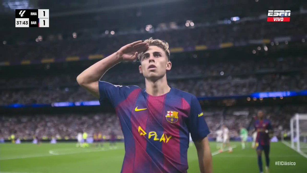 Arda Güler se equivocó en la salida, Rashford asistió y Fermín López marcó el 1-1 en el Bernabéu. BIG GAME TOTAL. 🍿🚬