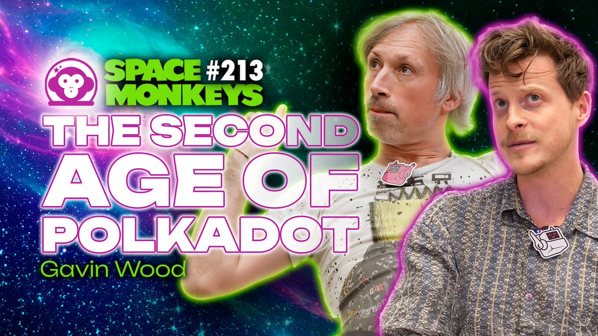 S P A C E M O N K E Y S ˄͎ Podcast The Second Age of Polkadot → Freedom is the Product 🪖 feat. Gavin Wood w/ Jay Chrawnna Show Notes: Gavin Wood, founder of Polkadot, Parity & Ethereum, joins Space Monkeys for an in-depth discussion on The Second Age of Polkadot, his personal pivot to building essential Web3 products, and philosophical insights into the human mind. He critiques industrialized society's uniformity, explores proof of personhood for security, issuance curves, treasury reforms, and strategies for stablecoins backed by DOT. Wood also shares visions for agentic societies, governance improvements, and real-world social experiments centered on education and communities. Recorded live at the Parity Retreat in Bulgaria, this episode uncovers how blockchain can disrupt power structures and enable a more aligned future. Dive in ↯ 0:00 Getting Personal 4:25 Illusion of Uniformity 10:26 The Trap of Enslavement 14:07 Culture vs Vibes 20:04 Products 21:34 DOT Stablecoin 25:16 Aligning with Validators 29:47 OpenGov 2026 Build the future - follow The Kus!