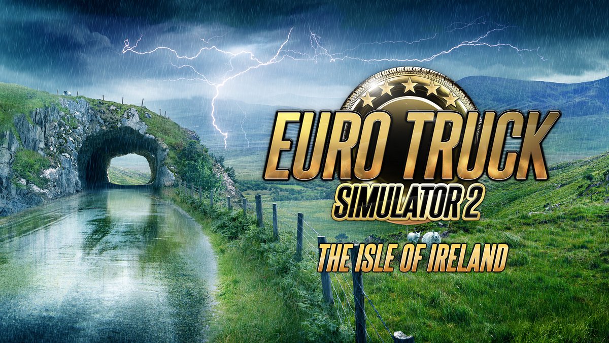Introducing The Isle of Ireland for Euro Truck Simulator 2 🇮🇪 Shaped by rugged coastlines, rolling green pastures, and a history stretching back thousands of years, we’re thrilled to reveal this upcoming map expansion for ETS2 🚛 Read more at our blog: