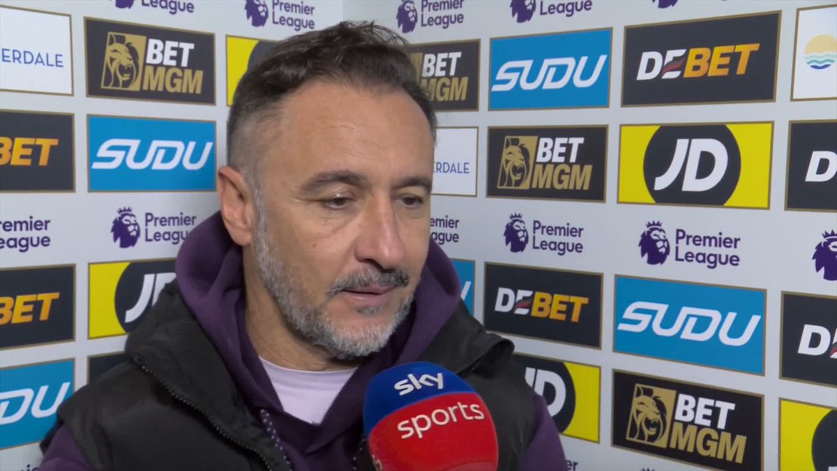 "I understand the frustrations of the supporters" Vitor Pereira calls for Wolves fans to stand behind the team 🐺