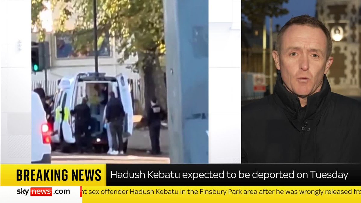 BREAKING: The government plans to deport Hadush Kebatu on Tuesday, Sky News understands. Tom Parmenter reports. 📺 Sky 501, Virgin 602, Freeview 233 and YouTube