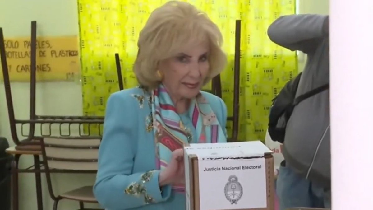 "Mirtha Legrand": Porque votó en las #Elecciones2025