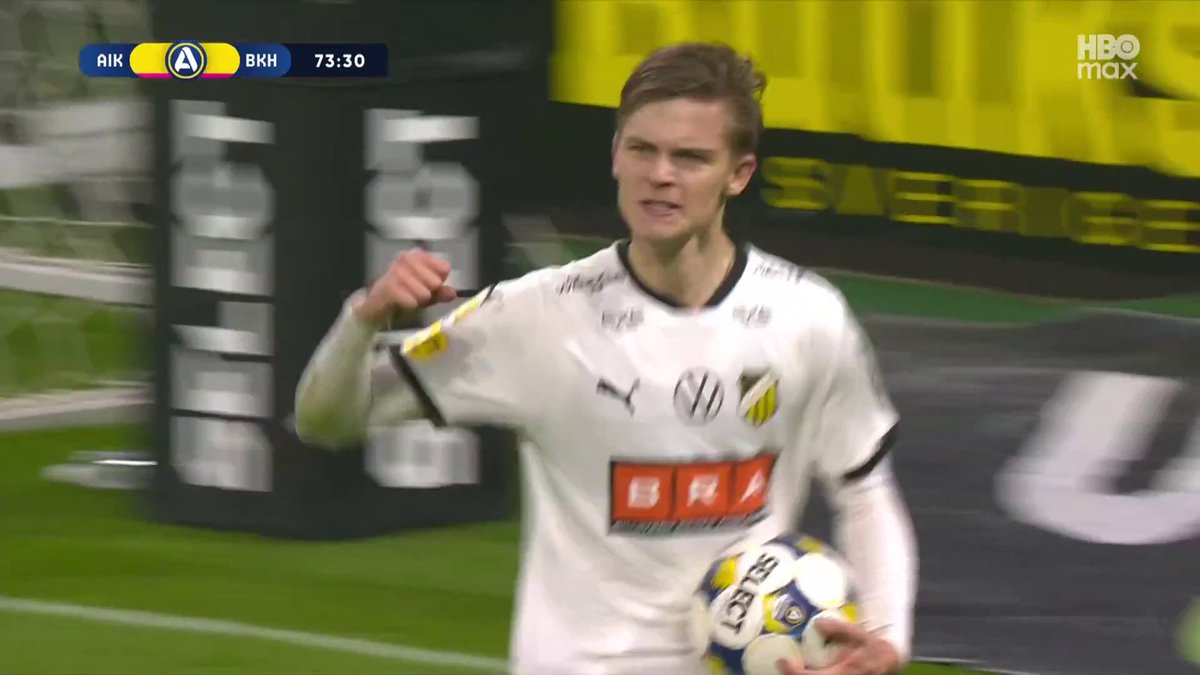 BK Häcken kvitterar genom Adrian Svanbäck! 📲 Se matchen på HBO Max