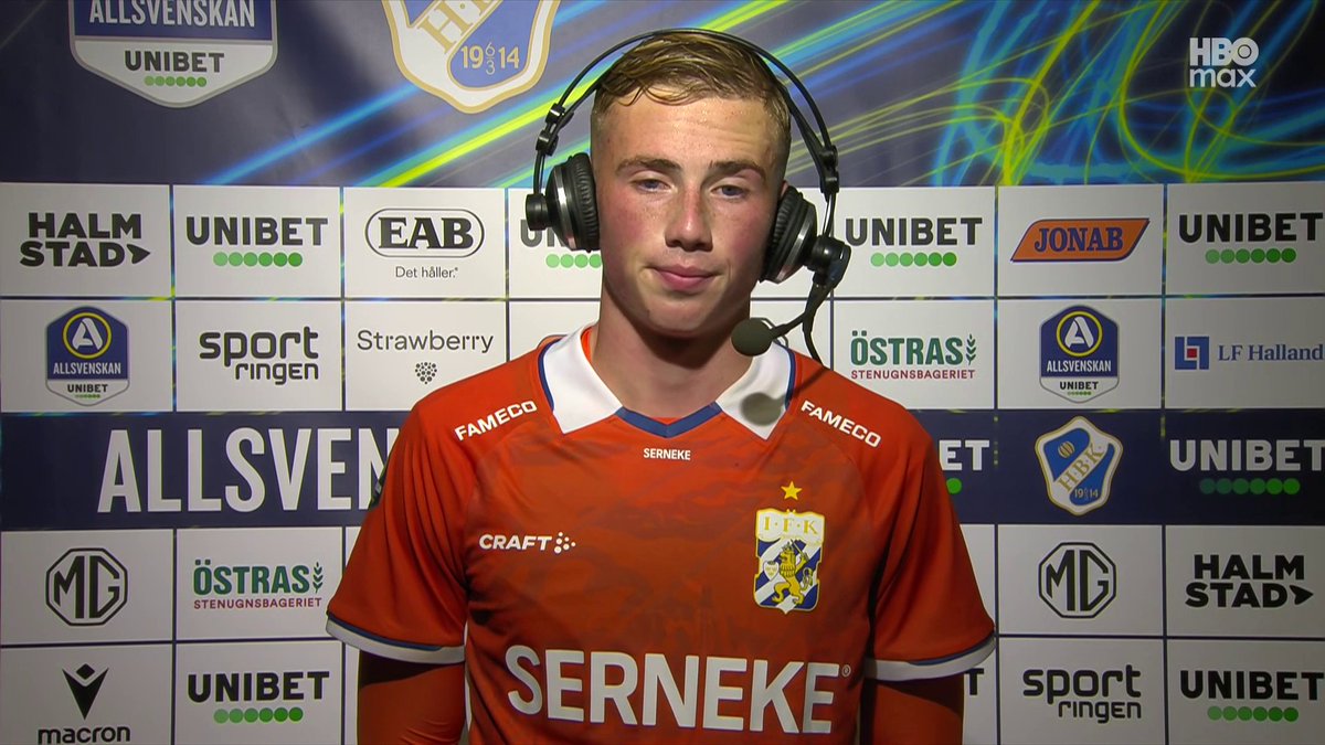 17-årige Benjamin Brantlind efter första målet i Allsvenskan och segern mot HBK 💬 📲 Se höjdpunkter från Allsvenskan på HBO Max