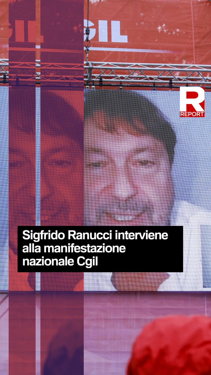 Sigfrido Ranucci è intervenuto alla manifestazione nazionale "Democrazia al lavoro" della Cgil. Ascolta l'intervento