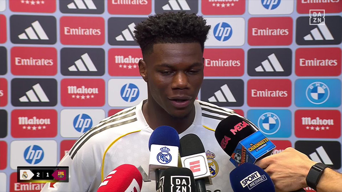 ¿No le molestan a Tchouaméni las palabras de Lamine Yamal antes de ELCLÁSICO? 🔊 "Me gusta eso. Solo son palabras y no hay mala intención" #LALIGAenDAZN ⚽