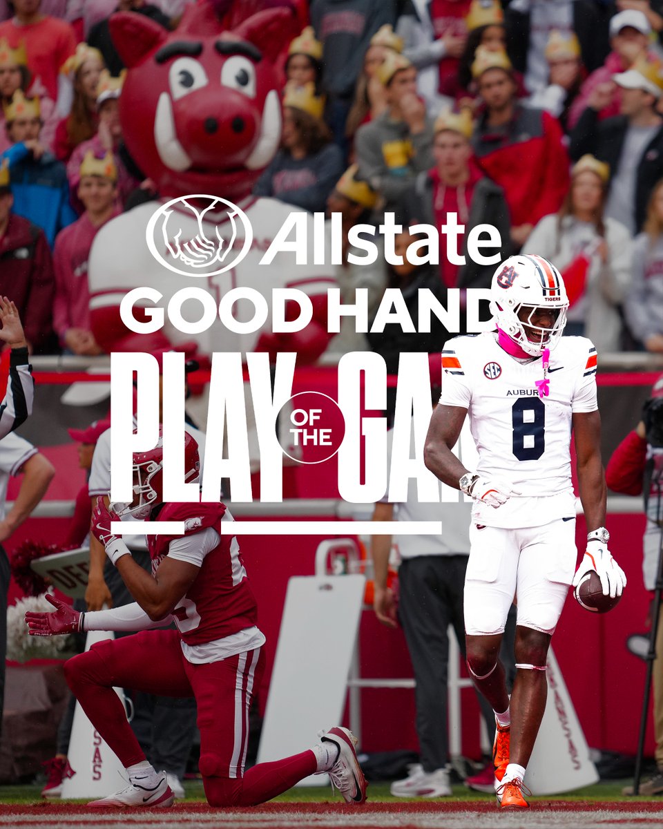 Must-See TV 🍿🦅 Cameron Coleman with the Allstate Good Hands Play of the Week!🔥