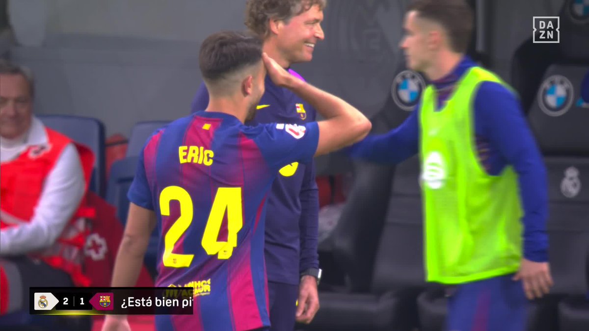 La reacción de Eric García al penalti pitado contra el FC Barcelona #LALIGAenDAZN ⚽