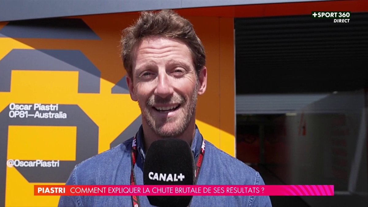 Comment expliquer la chute brutale des résultats d'Oscar Piastri ? 🤔 Romain Grosjean partage son avis 🎙️ #MexicoGP #F1