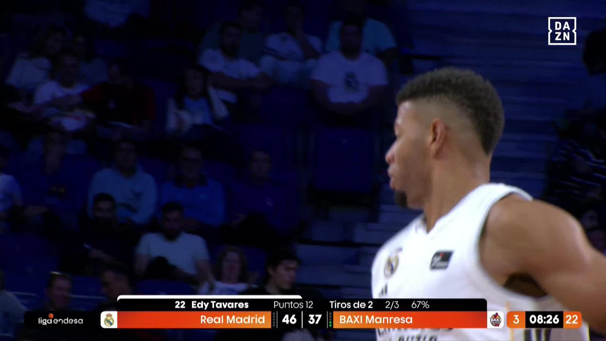 🔨 Edy Tavares SACANDO EL MARTILLO #LigaEndesaxDAZN 🏀