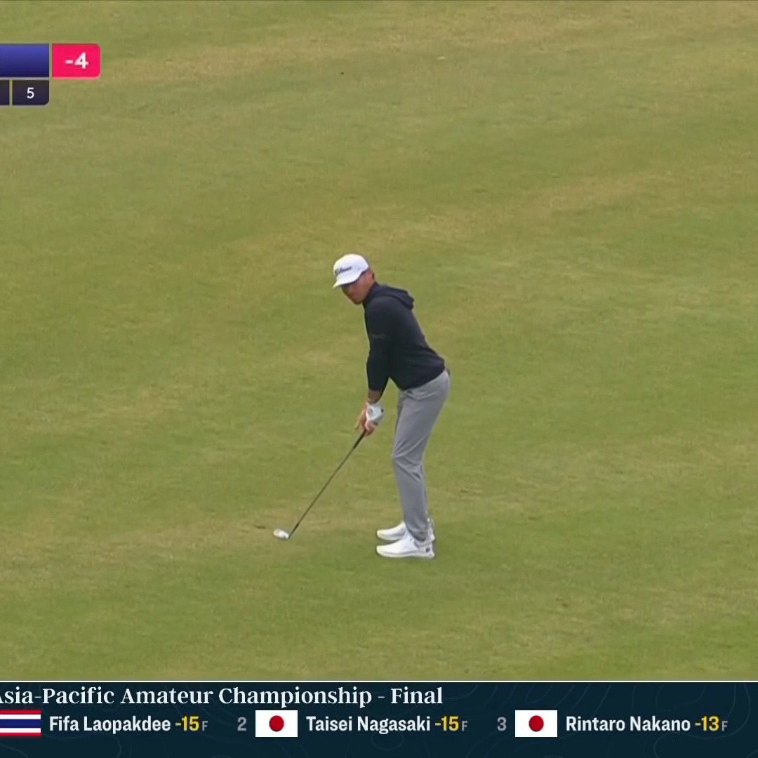 HOLE-OUT EAGLE on the 72nd to keep his DP World Tour card! 🤯🎯 What a moment for American Jordan Gumberg on Sunday in Korea.
