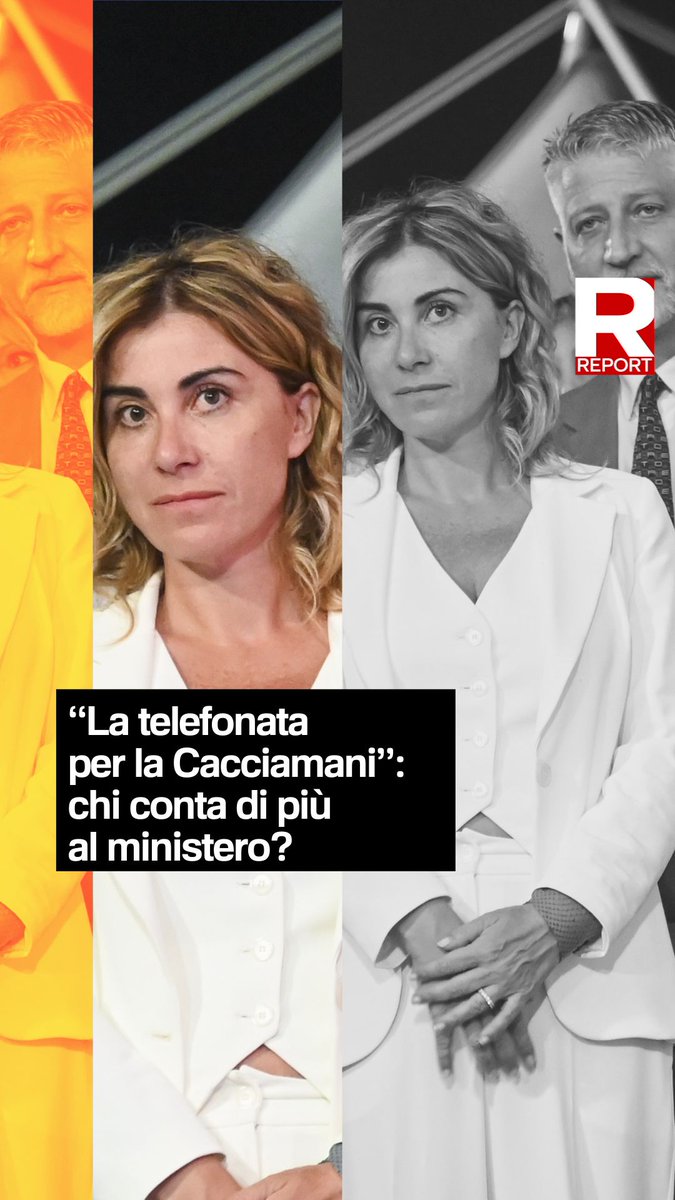 Manuela Cacciamani, legata notoriamente alla sorella della Premier, è stata nominata Amministratrice Delegata di Cinecittà, definito dal Ministro Giuli “un cratere estivo” prima del suo arrivo. Segui #Report ora in diretta su #Rai3👇