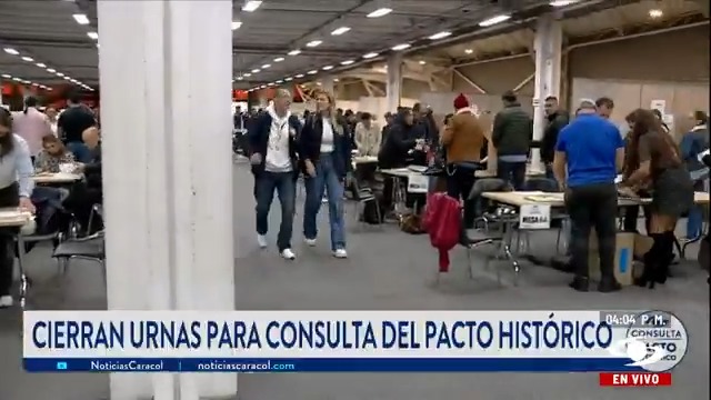 A esta hora se cierran las urnas de votación por la consulta del Pacto Histórico. En Corferias ya inició el conteo de los votos. Le contamos los detalles. Ampliación en