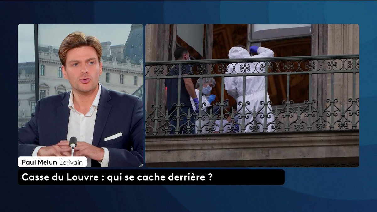 🔴 Louvre : "Nous assistons à une nouvelle criminalité organisée dont la plaque tournante est devenue la Seine-Saint-Denis. C’est là qu’on trouve aujourd’hui une grande partie des grands voyous et des grands bandits", affirme Paul Melun. #canal16 #LePourEtLeContre
