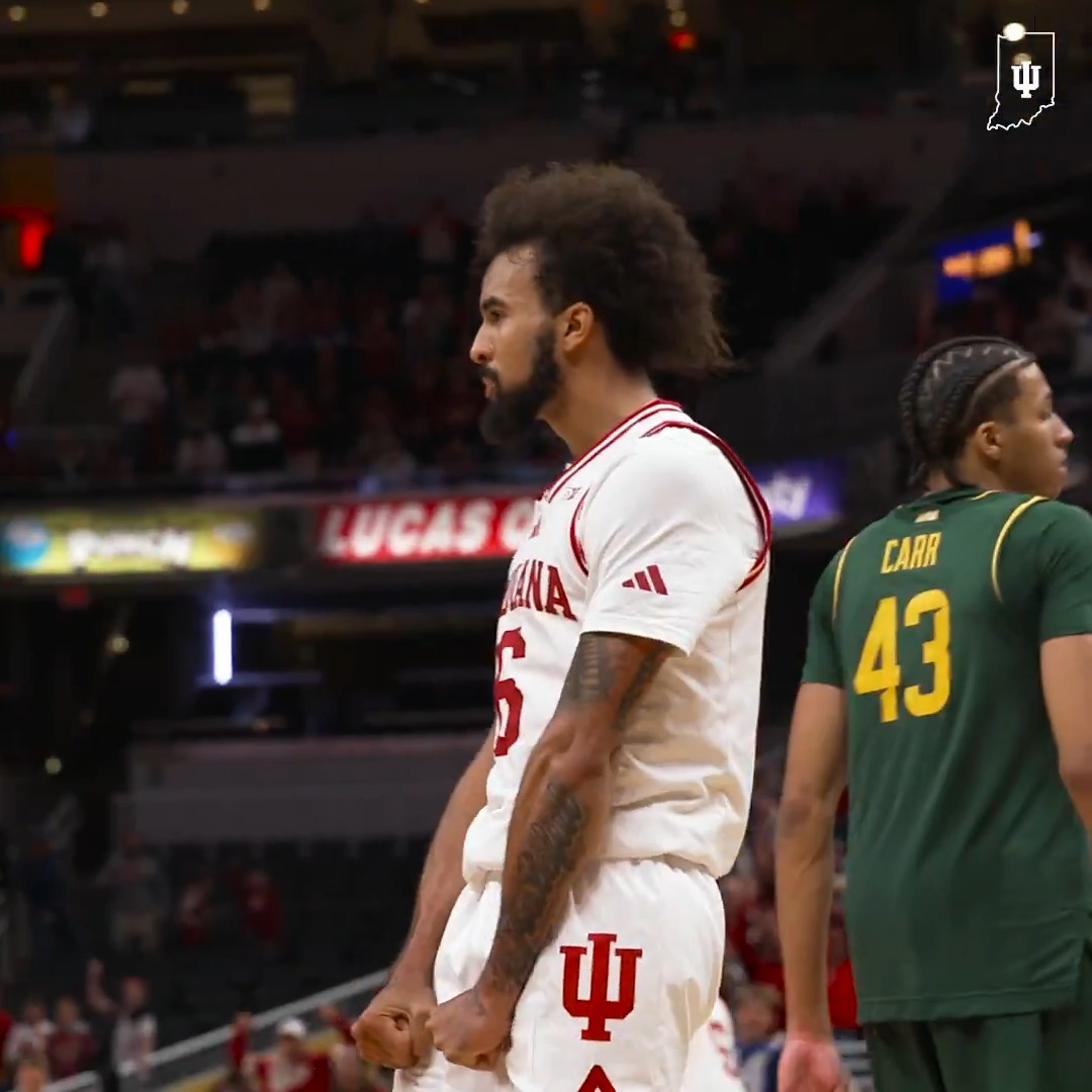 Big-time clutch moment. 😤 12 | #IUBB