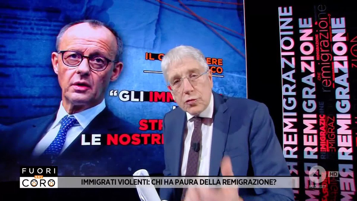 "Gli immigrati hanno stravolto le nostre città!" Le parole del Cancelliere tedesco Merz #Fuoridalcoro