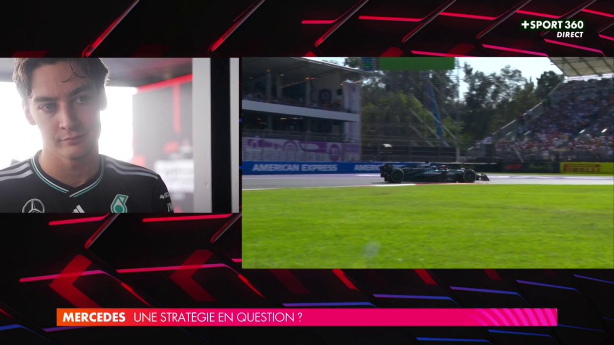 "Ce n'était pas de la course" ❌ George Russell était "confus" après le chaos du départ 🤔 #MexicoGP #F1