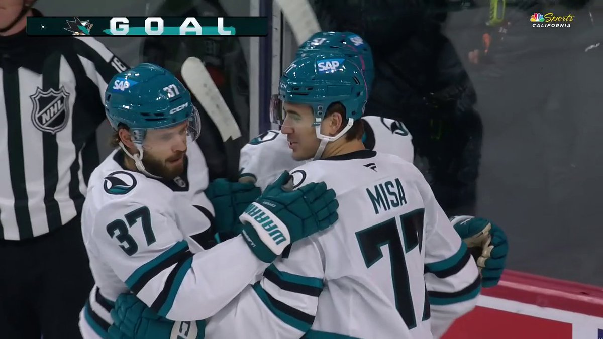 MICHAEL MISA HAS HIS FIRST NHL GOAL 🚨
