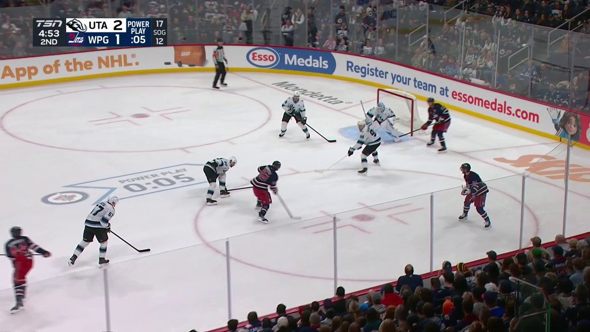 MARK SCHEIFELE‼️ He's now tied for the League lead with his eighth goal of the season!